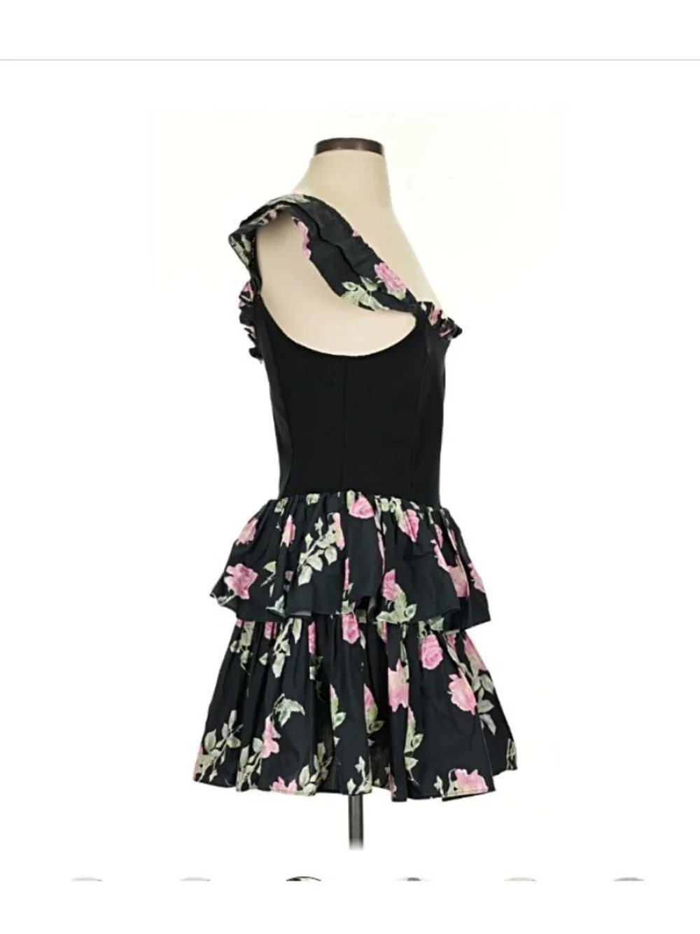 LoveShackFancy black floral
